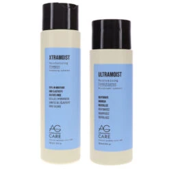Simple AG Care Xtramoist Moisturizing Shampoo 10 Oz & Ultramoist Moisturizing Conditioner 6 Oz Combo Pack -Laladaisy Trendy 1389535.01 2