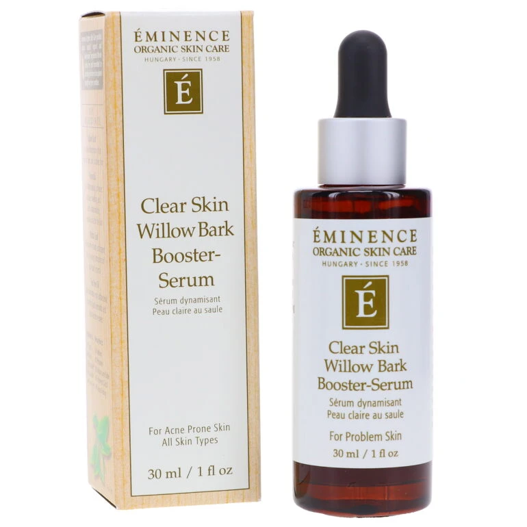 Simple Eminence Clear Skin Willow Bark Booster-Serum 1 Oz 3 Simple Eminence Clear Skin Willow Bark Booster-Serum 1 Oz