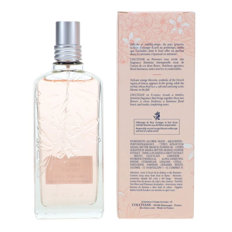 Simple L’Occitane Neroli & Orchidee Eau De Toilette Spray 2.5 Oz 10 Simple L’Occitane Neroli & Orchidee Eau De Toilette Spray 2.5 Oz - Image 8