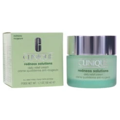 Simple CLINIQUE Redness Solutions Daily Relief Cream With Probiotic Technology 1.7 Oz -Laladaisy Trendy 1411368.07