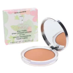 Simple CLINIQUE Stay-Matte Sheer Pressed Powder 03 Beige 0.27 Oz -Laladaisy Trendy 1411402.07 2