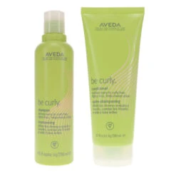 Simple Aveda Be Curly Shampoo 8.5 Oz & Be Curly Conditioner 6.7 Oz Combo Pack