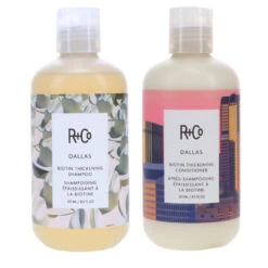 Simple R+CO Dallas Biotin Thickening Shampoo 8.5 Oz & Dallas Biotin Thickening Conditioner 8.5 Oz Combo Pack -Laladaisy Trendy 1433094.01