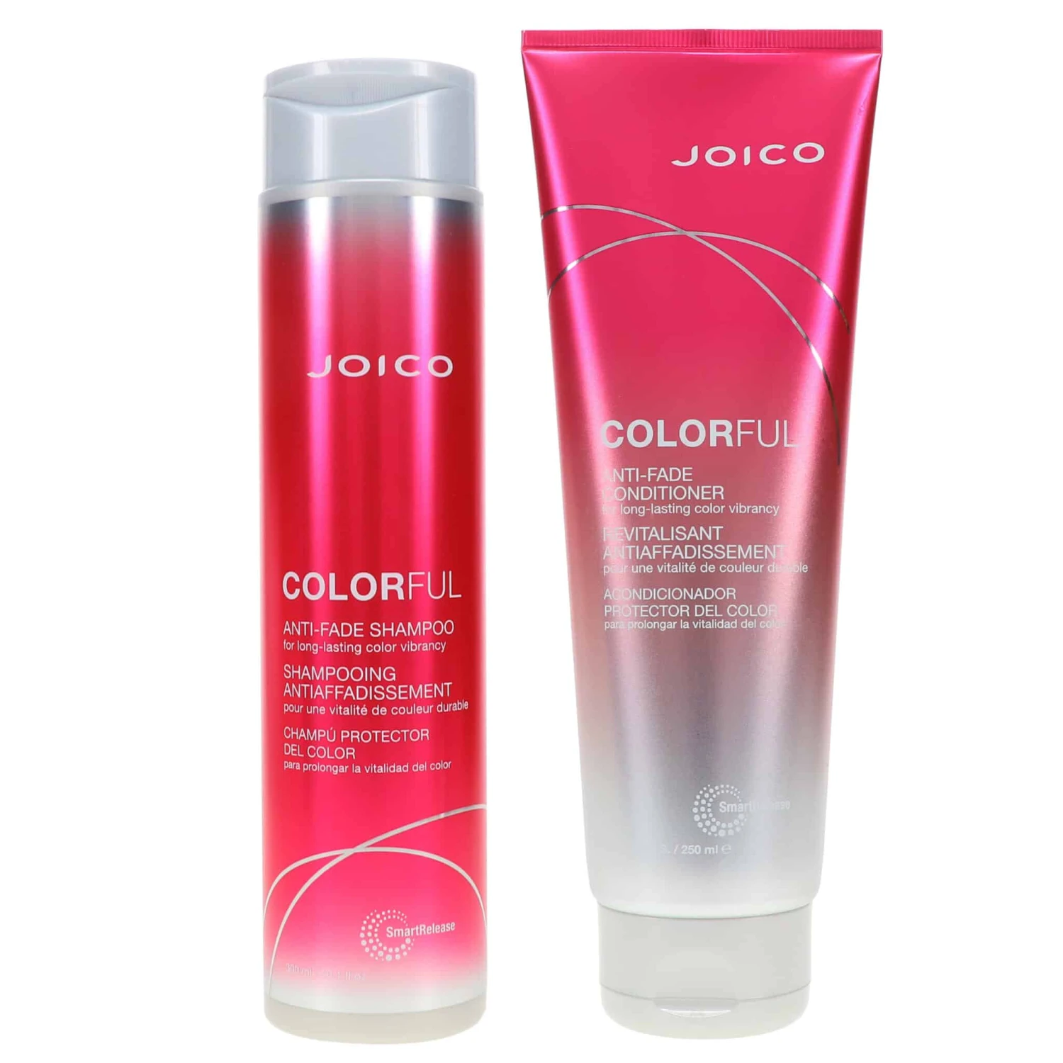 Simple Joico Colorful Anti-Fade Shampoo 10.1 Oz & Colorful Anti-Fade Conditioner 8.5 Oz Combo Pack 3 Simple Joico Colorful Anti-Fade Shampoo 10.1 Oz & Colorful Anti-Fade Conditioner 8.5 Oz Combo Pack