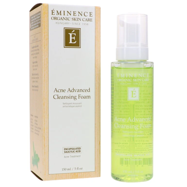 Simple Eminence Acne Advanced Cleansing Foam 5 Oz 3 Simple Eminence Acne Advanced Cleansing Foam 5 Oz