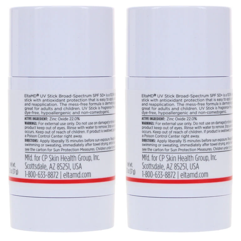 Simple EltaMD UV Stick Broad Spectrum SPF 50+ 1.3 Oz 2 Pack 9 Simple EltaMD UV Stick Broad Spectrum SPF 50+ 1.3 Oz 2 Pack - Image 7