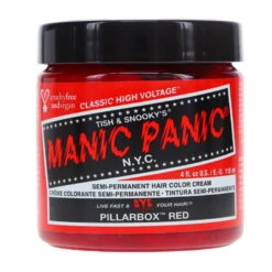 Simple MANIC PANIC Classic High Voltage Pillarbox Red 4 Oz -Laladaisy Trendy 1441450.01 2