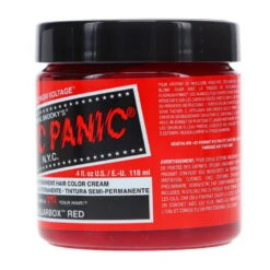 Simple MANIC PANIC Classic High Voltage Pillarbox Red 4 Oz -Laladaisy Trendy 1441450.02 2