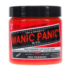 Simple MANIC PANIC Classic High Voltage Red Passion 4 Oz -Laladaisy Trendy 1441457.01