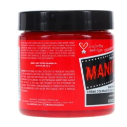 Simple MANIC PANIC Classic High Voltage Rock N Roll Red 4 Oz -Laladaisy Trendy 1441458.07