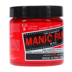 Simple MANIC PANIC Classic High Voltage Rock N Roll Red 4 Oz -Laladaisy Trendy 1441458.08