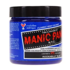 Simple MANIC PANIC Classic High Voltage Rockabilly Blue 4 Oz -Laladaisy Trendy 1441459.08 2