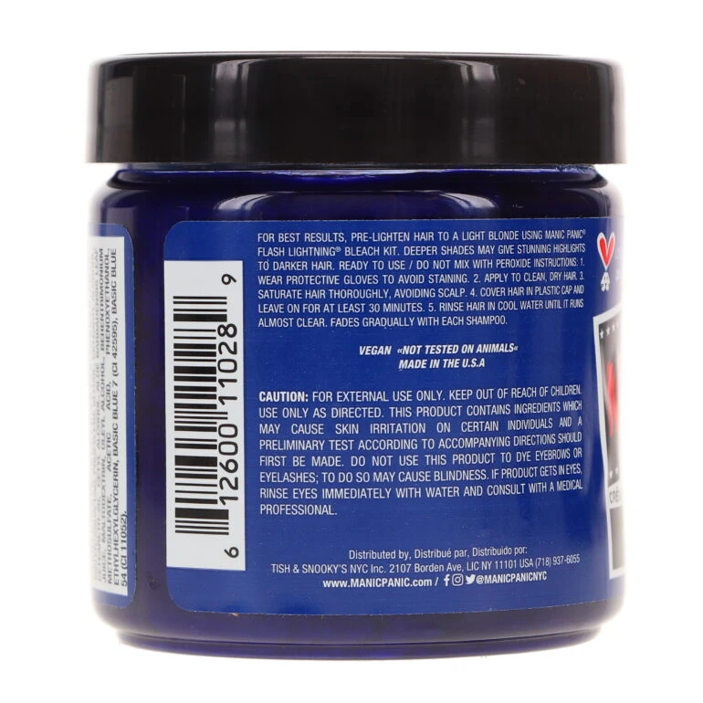 Simple MANIC PANIC Classic High Voltage Shocking Blue 4 Oz 8 Simple MANIC PANIC Classic High Voltage Shocking Blue 4 Oz - Image 6