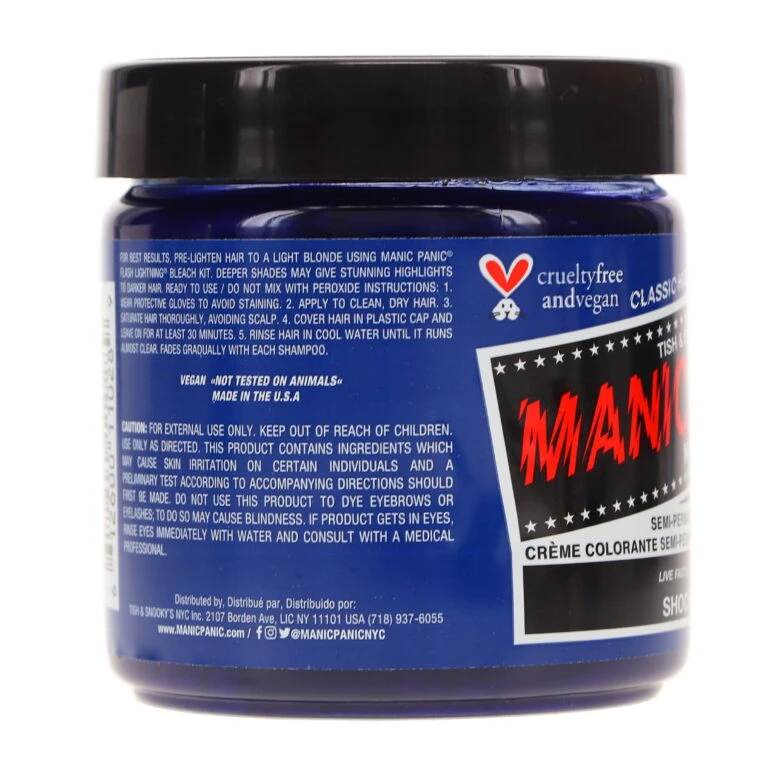 Simple MANIC PANIC Classic High Voltage Shocking Blue 4 Oz 9 Simple MANIC PANIC Classic High Voltage Shocking Blue 4 Oz - Image 7