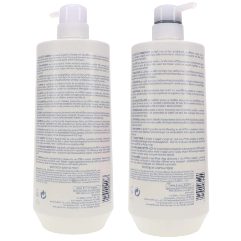 Simple Goldwell Dualsenses Color Extra Rich Brilliance Shampoo 33.8 Oz & Dualsenses Color Extra Rich Brilliance Conditioner 33.8 Oz Combo Pack 6 Simple Goldwell Dualsenses Color Extra Rich Brilliance Shampoo 33.8 Oz & Dualsenses Color Extra Rich Brilliance Conditioner 33.8 Oz Combo Pack - Image 4