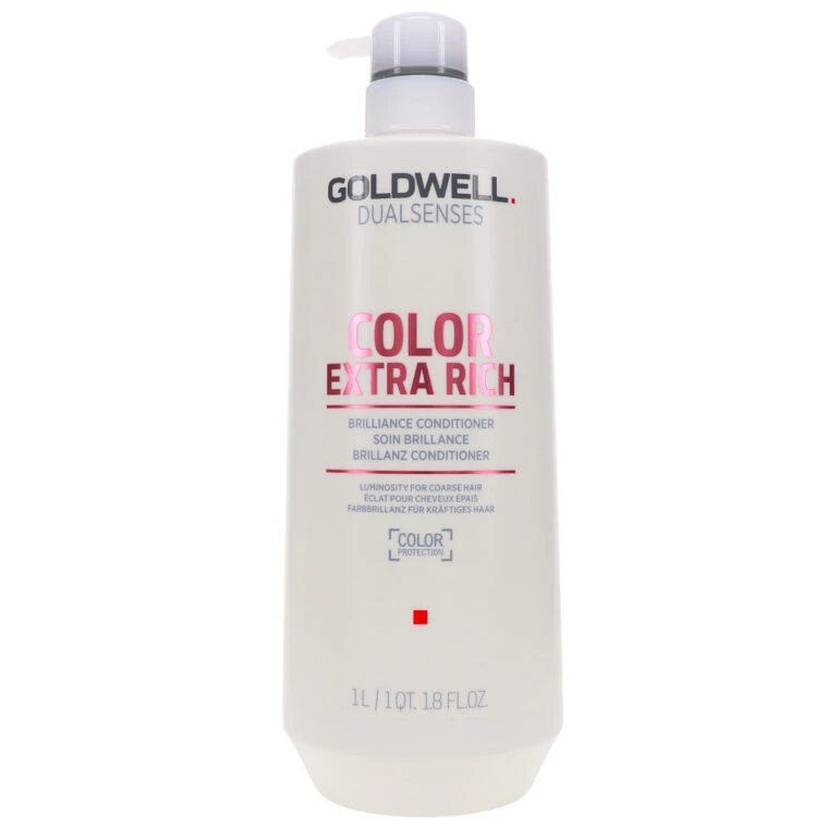 Simple Goldwell Dualsenses Color Extra Rich Brilliance Shampoo 33.8 Oz & Dualsenses Color Extra Rich Brilliance Conditioner 33.8 Oz Combo Pack 10 Simple Goldwell Dualsenses Color Extra Rich Brilliance Shampoo 33.8 Oz & Dualsenses Color Extra Rich Brilliance Conditioner 33.8 Oz Combo Pack - Image 8