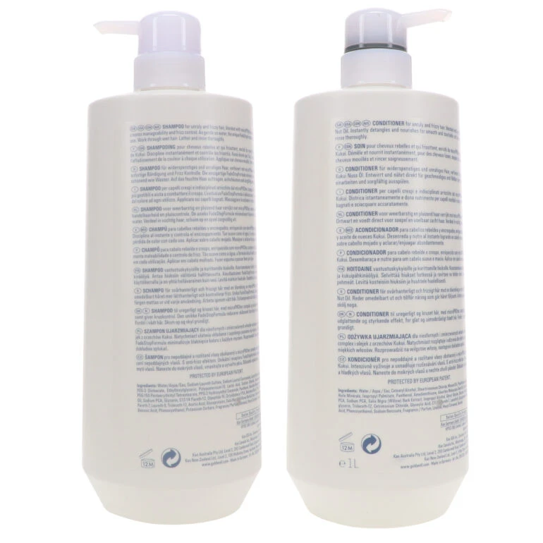 Simple Goldwell Dualsenses Just Smooth Taming Shampoo 33.8 Oz & Dualsenses Just Smooth Taming Conditioner 33.8 Oz Combo Pack 5 Simple Goldwell Dualsenses Just Smooth Taming Shampoo 33.8 Oz & Dualsenses Just Smooth Taming Conditioner 33.8 Oz Combo Pack - Image 3