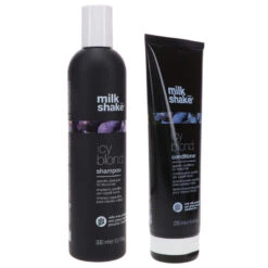 Simple Milk_shake Icy Blond Shampoo 10.1 Oz & Icy Blond Conditioner 8.4 Oz Combo Pack -Laladaisy Trendy 1442027.06new 3
