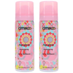 Simple Amika Top Gloss Shine Spray 1 Oz 2 Pack