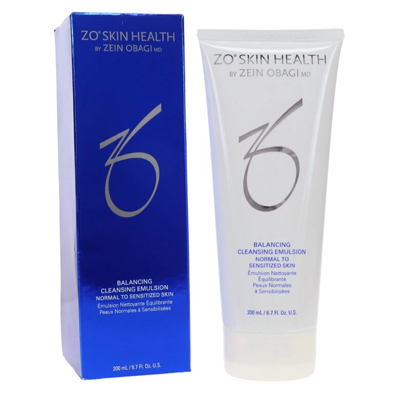 Simple ZO Skin Health Balancing Cleansing Emulsion 6.7 Oz 3 Simple ZO Skin Health Balancing Cleansing Emulsion 6.7 Oz