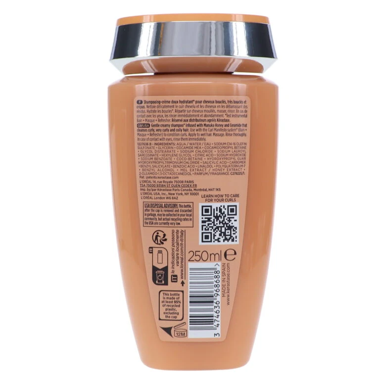 Simple Kerastase Curl Manifesto Shampoo 8.45 Oz 6 Simple Kerastase Curl Manifesto Shampoo 8.45 Oz - Image 4