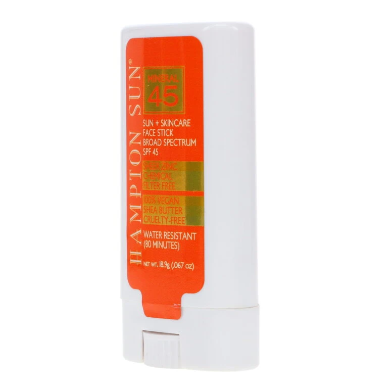 Simple Hampton Sun SPF 45 Mineral Face Stick 0.067 Oz 8 Simple Hampton Sun SPF 45 Mineral Face Stick 0.067 Oz - Image 6