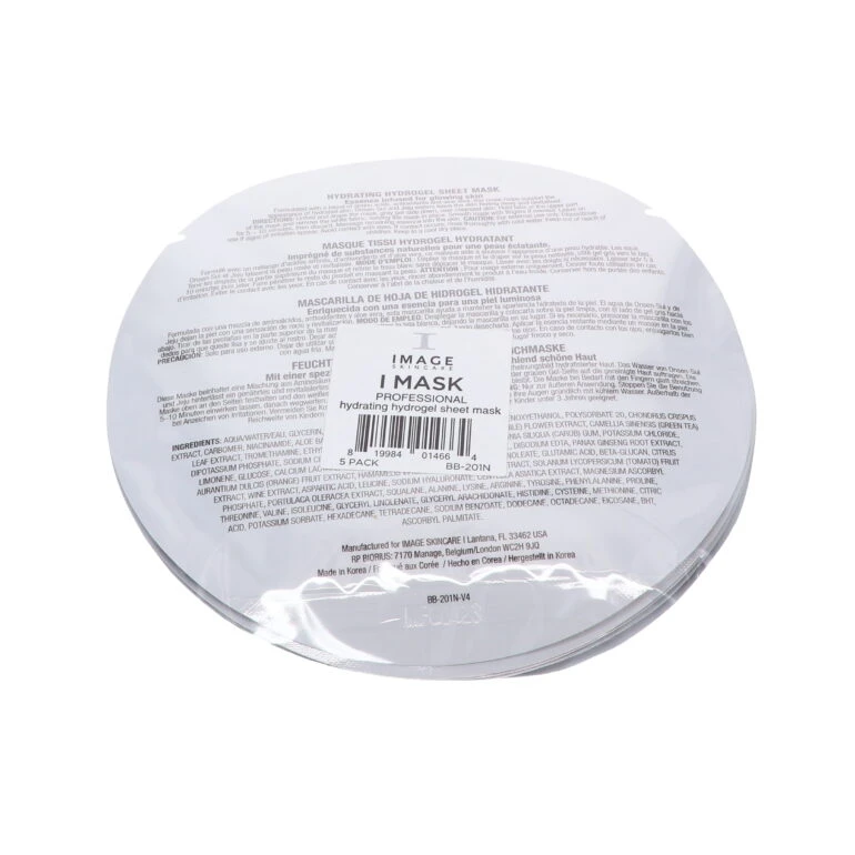 Simple IMAGE I Mask Hydrating Hydrogel Sheet Mask 5 Pack 7 Simple IMAGE I Mask Hydrating Hydrogel Sheet Mask 5 Pack - Image 5