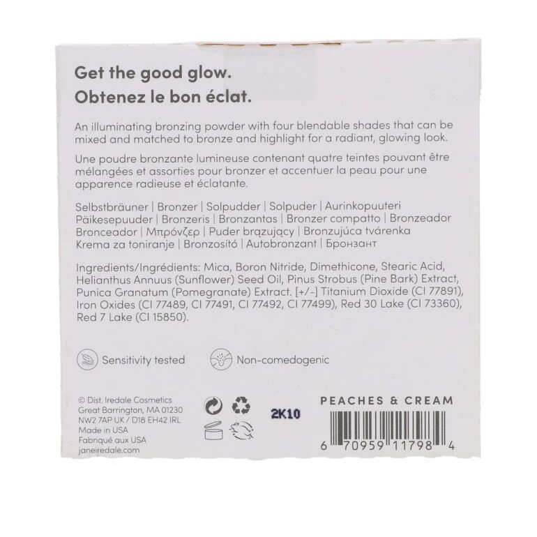 Simple Jane Iredale PureBronze Shimmer Bronzer Refill Peaches & Cream 0.35 Oz 10 Simple Jane Iredale PureBronze Shimmer Bronzer Refill Peaches & Cream 0.35 Oz - Image 8
