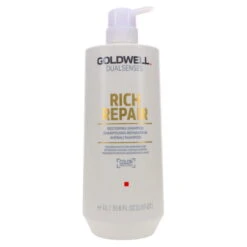 Simple Goldwell Dualsenses Rich Repair Restoring Shampoo 33.8 Oz -Laladaisy Trendy 1443282.01