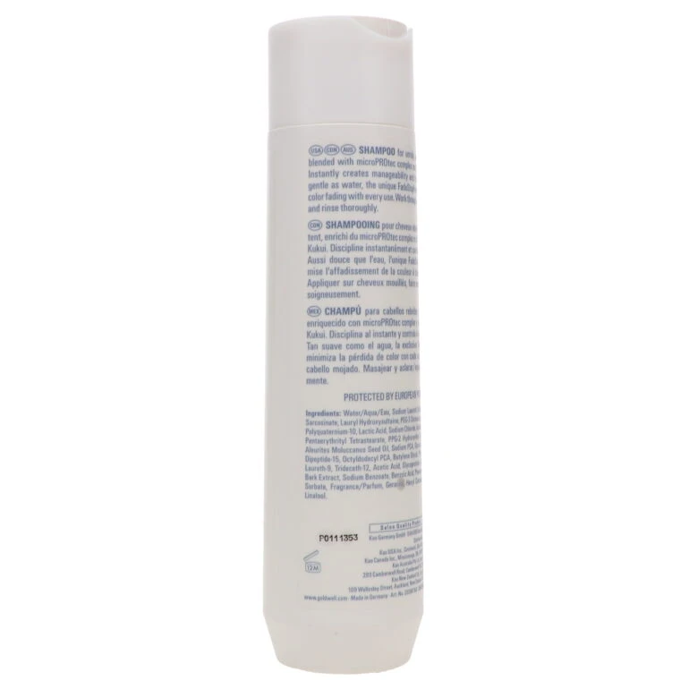 Simple Goldwell Dualsenses Just Smooth Taming Shampoo 10.1 Oz 7 Simple Goldwell Dualsenses Just Smooth Taming Shampoo 10.1 Oz - Image 5