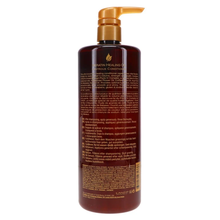 Simple L’ANZA Keratin Healing Oil Lustrous Conditioner 32.1 Oz 9 Simple L’ANZA Keratin Healing Oil Lustrous Conditioner 32.1 Oz - Image 7