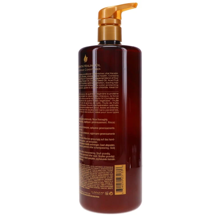 Simple L’ANZA Keratin Healing Oil Lustrous Conditioner 32.1 Oz 10 Simple L’ANZA Keratin Healing Oil Lustrous Conditioner 32.1 Oz - Image 8