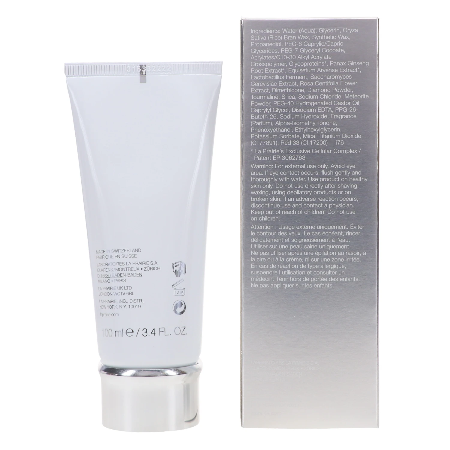 Simple La Prairie Cellular Mineral Face Exfoliator 3.4 Oz 10 Simple La Prairie Cellular Mineral Face Exfoliator 3.4 Oz - Image 8