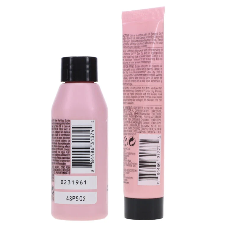 Simple Redken Diamond Oil Glow Dry Shampoo 1.7 Oz & Diamond Oil Glow Dry Conditioner 1 Oz Combo Pack 7 Simple Redken Diamond Oil Glow Dry Shampoo 1.7 Oz & Diamond Oil Glow Dry Conditioner 1 Oz Combo Pack - Image 5