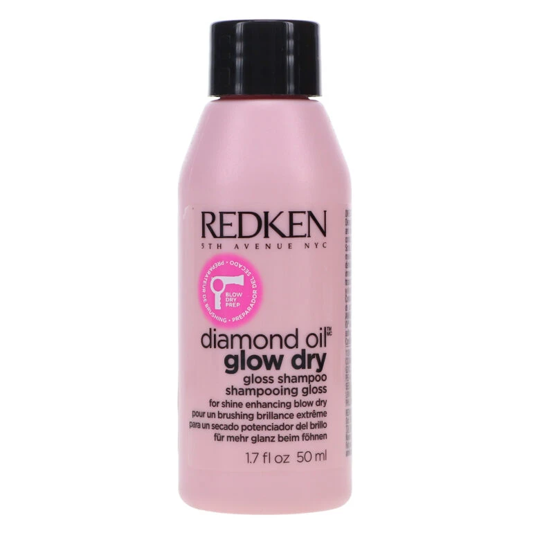 Simple Redken Diamond Oil Glow Dry Shampoo 1.7 Oz & Diamond Oil Glow Dry Conditioner 1 Oz Combo Pack 4 Simple Redken Diamond Oil Glow Dry Shampoo 1.7 Oz & Diamond Oil Glow Dry Conditioner 1 Oz Combo Pack - Image 2