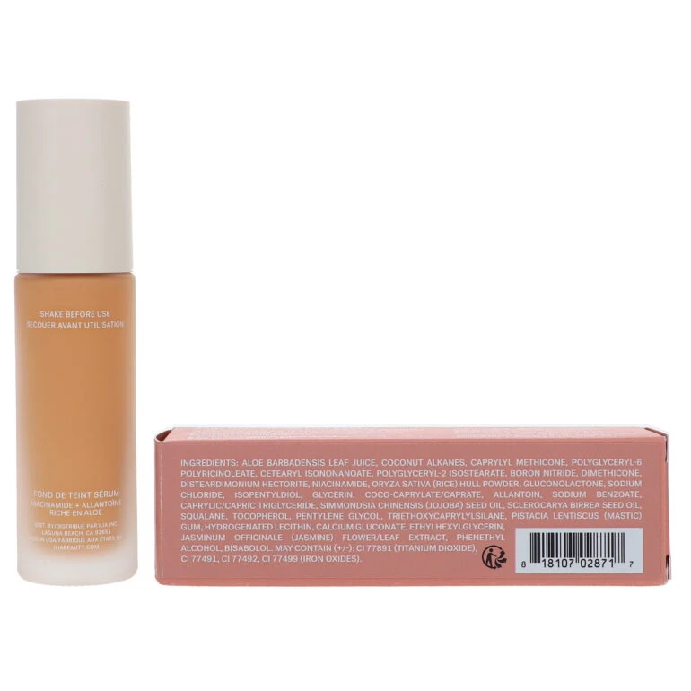 Simple ILIA True Skin Serum Foundation Molokai SF2.5(Light With Warm Undertones) 1 Oz 4 Simple ILIA True Skin Serum Foundation Molokai SF2.5(Light With Warm Undertones) 1 Oz - Image 2