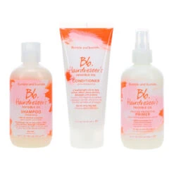Simple Bumble And Bumble Hairdresser’s Invisible Oil Shampoo 8.5 Oz, Conditioner 6.7 Oz & Primer 8.5 Oz Combo Pack -Laladaisy Trendy 1443843.01