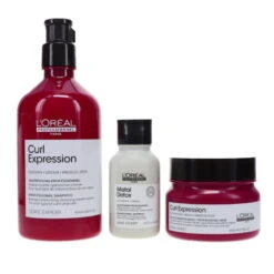Simple L’Oreal Professionnel Curl Expression 3 Piece Kit -Laladaisy Trendy 1443849.02