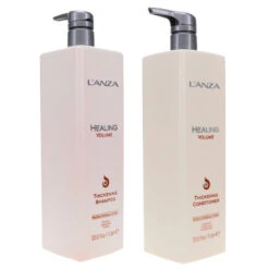 Simple L’ANZA Healing Volume Thickening Shampoo 33.8 Oz & Healing Volume Thickening Conditioner 33.8 Oz Combo Pack -Laladaisy Trendy 1444112.06 2