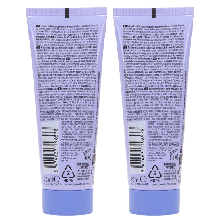 Simple Kerastase Blond Absolu CicaFlash Intense Fortifying Treatment 2.5 Oz 2 Pack 9 Simple Kerastase Blond Absolu CicaFlash Intense Fortifying Treatment 2.5 Oz 2 Pack - Image 7