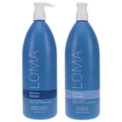 Simple Loma Moisturizing Shampoo 33.8 Oz & Moisturizing Treatment 33.8 Oz Combo Pack -Laladaisy Trendy 1444658.01