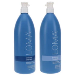 Simple Loma Moisturizing Shampoo 33.8 Oz & Moisturizing Treatment 33.8 Oz Combo Pack -Laladaisy Trendy 1444658.06