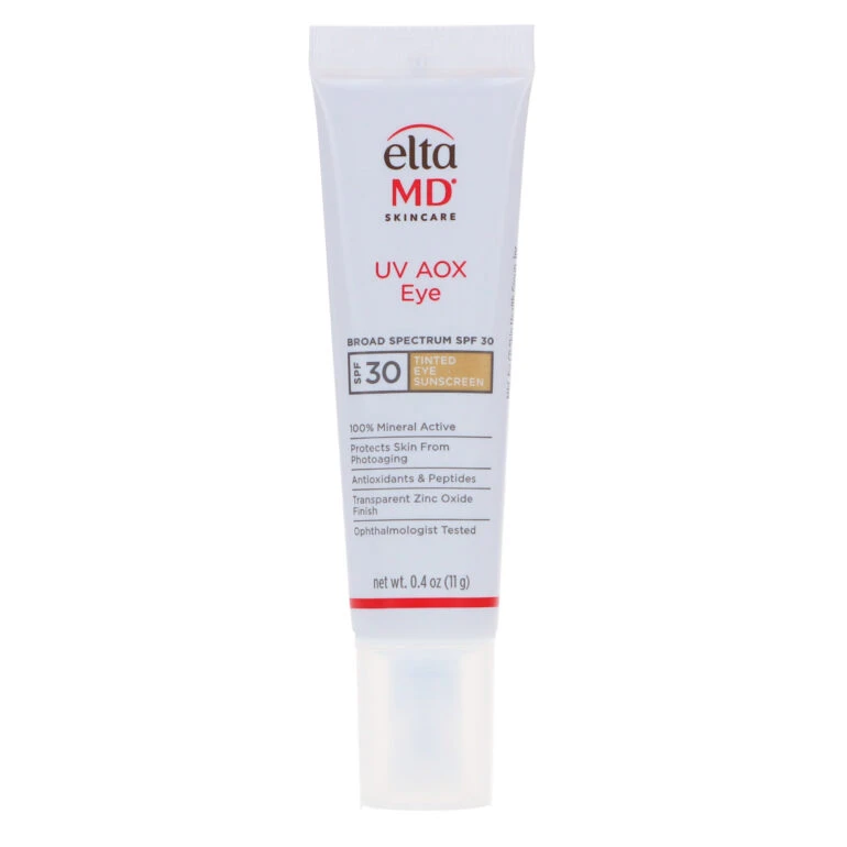 Simple EltaMD UV AOX Tinted Mineral Eye Sunscreen SPF 30 0.4 Oz 6 Simple EltaMD UV AOX Tinted Mineral Eye Sunscreen SPF 30 0.4 Oz - Image 4