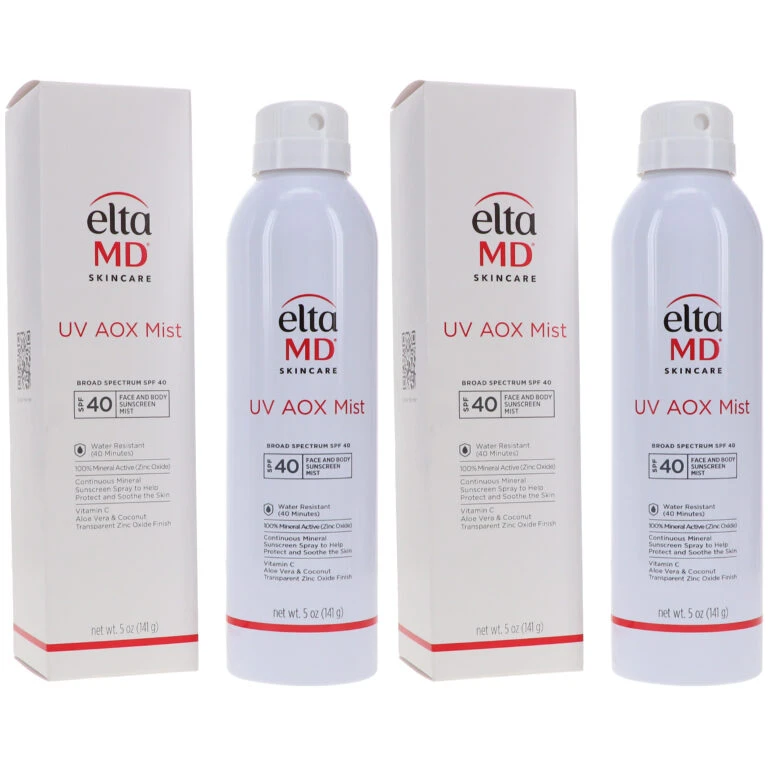 Simple EltaMD UV AOX Mist Broad-Spectrum SPF 40 5 Oz 2 Pack 9 Simple EltaMD UV AOX Mist Broad-Spectrum SPF 40 5 Oz 2 Pack - Image 7