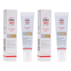 Simple EltaMD UV AOX Tinted Mineral Eye Sunscreen SPF 30 0.4 Oz 2 Pack -Laladaisy Trendy 1444692.07 2