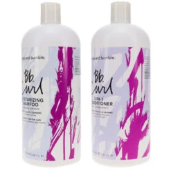 Simple Bumble And Bumble Curl Moisturizing Shampoo 33.8 Oz & Curl 3-in-1 Conditioner 33.8 Oz Combo Pack -Laladaisy Trendy 1444695.02