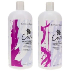 Simple Bumble And Bumble Curl Moisturizing Shampoo 33.8 Oz & Curl 3-in-1 Conditioner 33.8 Oz Combo Pack -Laladaisy Trendy 1444695.06