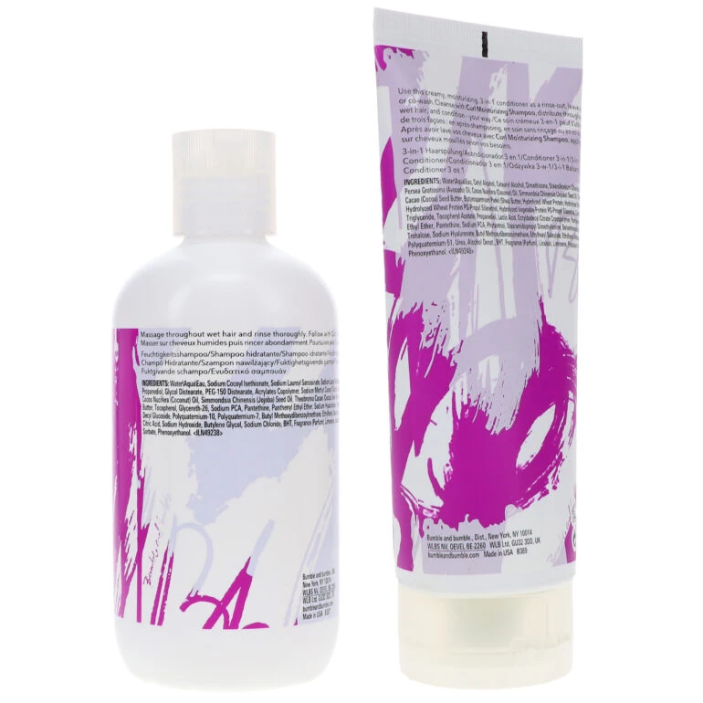 Simple Bumble And Bumble Curl Moisturizing Shampoo 8.5 Oz & Curl 3-in-1 Conditioner 6.7 Oz Combo Pack 5 Simple Bumble And Bumble Curl Moisturizing Shampoo 8.5 Oz & Curl 3-in-1 Conditioner 6.7 Oz Combo Pack - Image 3