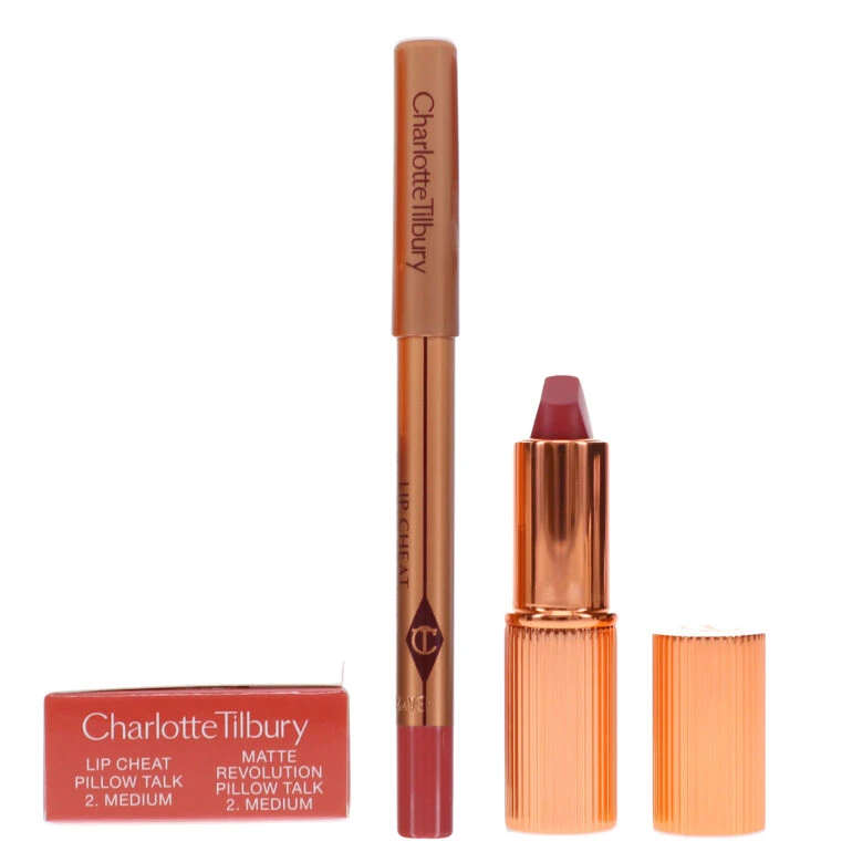 Simple Charlotte Tilbury Pillow Talk Lip Kit 5 Simple Charlotte Tilbury Pillow Talk Lip Kit - Image 3