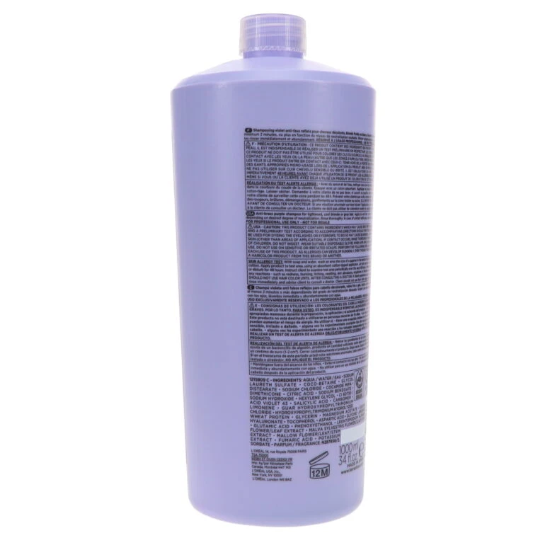 Simple Kérastase Blond Absolu Bain Ultra-Violet Shampoo 33.8 Oz 7 Simple Kérastase Blond Absolu Bain Ultra-Violet Shampoo 33.8 Oz - Image 5